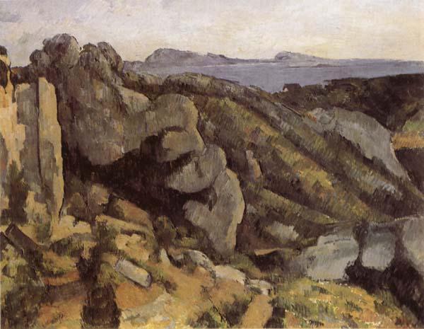 Paul Cezanne Rochers a l'Estaque Germany oil painting art